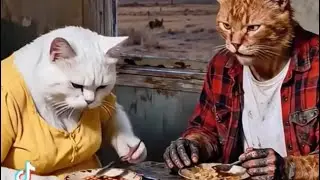 Dad cat is awesome #01 #cat #momcat #dadcat #kitten 