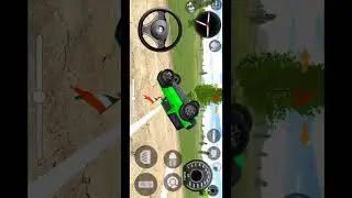 MODIFIED MAHINDRA THAR GAME STUNT 😱 INDIAN CARS SIMULATOR 3D #SHART #INDIA