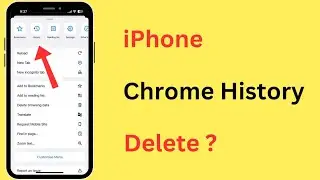 iPhone Me Google Chrome Ki History Kaise Delete Kare | How To Delete Chrome History In iPhone