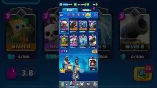 Deck para arena10. #arena #clashroyale #arena10
