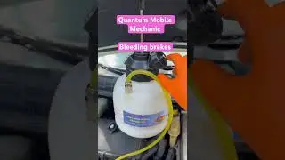 Bleeding brakes with Quantum Mobile Mechanic using slippery Pete