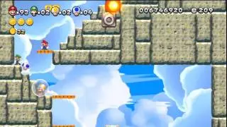 New Super Mario Bros. U - Story Part 10 - Superstar Road (4-1 Players)