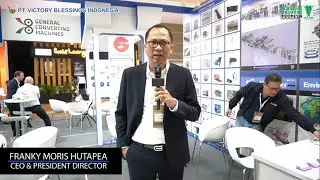 Franky Moris Hutapea - President Director of PT Victory Blessings Indonesia at Exhibition 2022