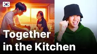 🇰🇷 Korean Story for Upper Beginners: Together In The Kitchen 🍳