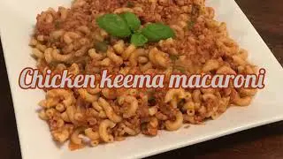 One pot chicken keema macaroni using Ninja Foodi