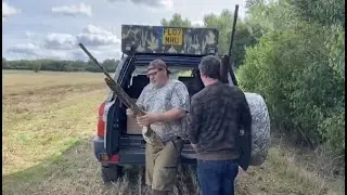 Hunting wood pigeons مغامرات الصيد للعرب في بريطانيا- صيد الحمام البري