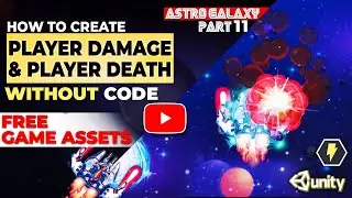 How to Damage the Player Health WITHOUT CODE - [Unity Bolt Tutorial] - AG Part 11