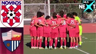 Full Game Nomads SC MLS Next vs TFA