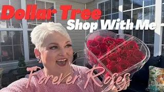 Совместная работа Dollar Tree «Покупай со мной» и Forever Roses 🌹