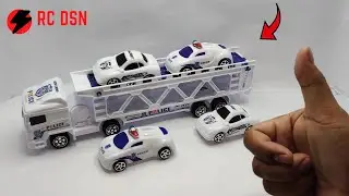 Unboxing​​ Police Cars Trailer With Great Songs Review