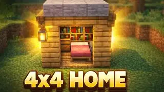 Minecraft: How to Build a 3x3 First Night Underground House