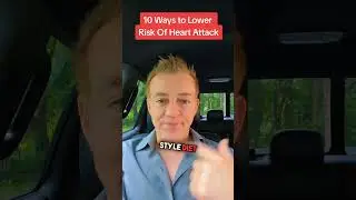 10 Ways to Lower Your a Risk of a Heart Attack