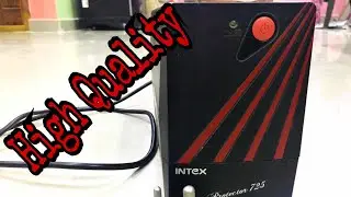 Intex 725 Protector UPS  Review|value for money |