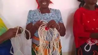 Close up of Basket Weaving