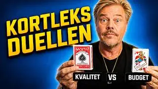 &Ouml;bergskortlek vs Proffskortlek &ndash; vilken &auml;r b&auml;st f&ouml;r trolleri och cardistry?