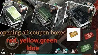 opening all coupon boxes. ration, survival, and combat gear - last day on earth: survival
