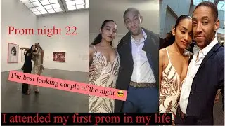 I crashed prom, my first prom in my life, definitely showed up and showed out 😎