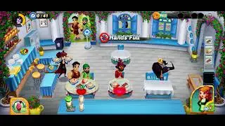 Diner Dash Adventures- August 2022 Big Fat Greek Cafe gameplay