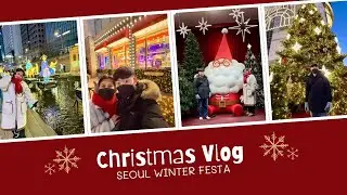 Christmas in Seoul🌲Walking Tour with Hubby | Life in Korea🇵🇭🇰🇷