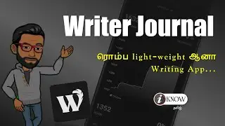 அருமையா இருக்கு!! Advanced; Easy; Lightweight Writing App | Markdown Supported | Writer Journal