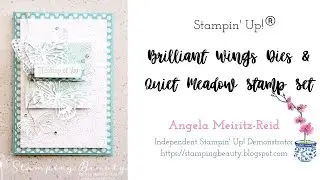 Stampin' Up! Brilliant Wings Card Tutorial