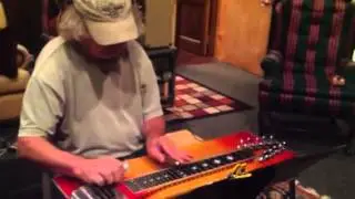 Dan Dugmore at Mike Broward recording session