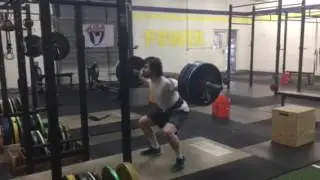 Colby C 265 Back Squat PR 3/22/17
