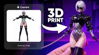 AI 3D Printed Character &ndash; Step-by-Step Guide (Edit, Cleanup, Print)