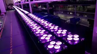 Battery Powered/Wireless DMX/Wifi App/Remote LED Par