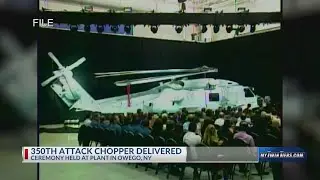 Lockheed Martin in Owego marks 350th U.S. Navy helicopter delivery