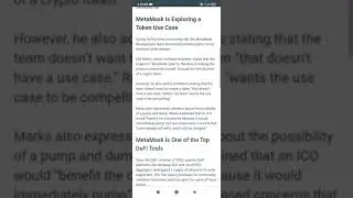 MetaMask Is Open to Creating Its Own Crypto Token #SHORTS #METAMASK_TOKEN #CRYPTOTOKEN