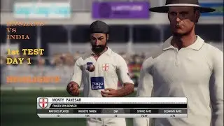 England tour of India 2007 | 1st Test | Day 1 | Highlights | DBC 14