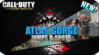 CoD AW Glitches New! Atlas Gorge Secret Spots (Advanced Warfare Glitches)