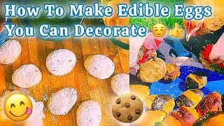 Decorating Cookie &ldquo;Eggs&rdquo; For Easter 🐣