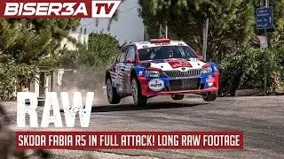 RAW // Abdo Feghali Skoda Fabia R5 Tarmac Full Attack / Rally of Lebanon 2016