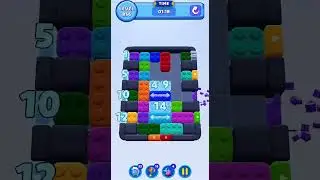 Color Block Jam Level 856 Solution Walkthrough #colorblockjam #gaming #colorblockjamgame #games