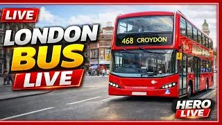 🔴 LIVE London Bus Driving in Croydon | Bus Simulator Realistic Gameplay