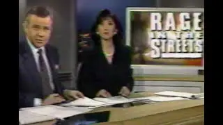 News Coverage Of The Los Angeles L.A. Riots WPIX 11 New York April 30, 1992 Television Capture (VHS)