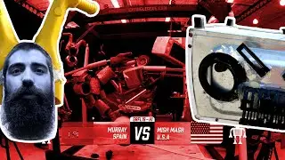 The BurgerFuel 2019 Stupid Robot Fighting League Part 01 as seen on ESPN