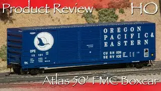 Обзор продукта HO Atlas FMC DD Boxcar OPE