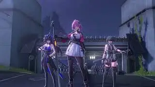 Defending Jinzhou from tacet discords - animated cutscene - Wuthering Waves