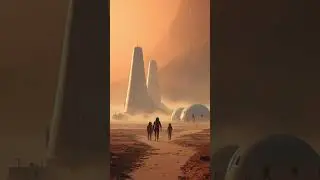 Humans colonizing Mars #spaceexploration #mars #shorts #aishorts #shortvideo