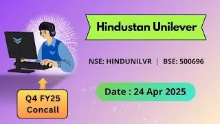 Hindustan Unilever (HUL) Q4FY25 Concall | Earnings Conference Call Q4 Results 2025 Latest Share News
