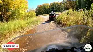 CROWNLAND CAMPING & ATVING WITH OUR TRUCKCAMPER