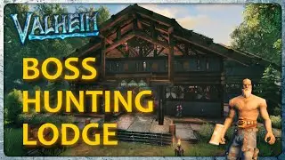 Boss Hunting Lodge | Valheim Build | + Blueprint Pack