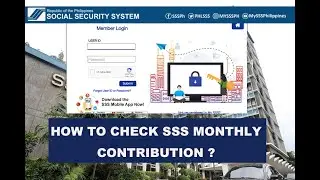 HOW TO CHECK SSS CONTRIBUTION ONLINE (2021)