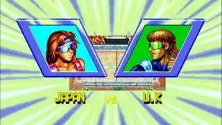 フライングパワーディスク(Windjammers:Flying Power Disc)大会