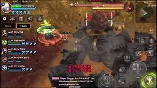 Dragon Nest M SEA Lava HELL mode with S2's Top player BigBossDR