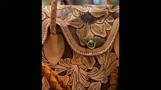 Genuine Hand-tooled Leather Handbags & Fine Handmade Beachwear