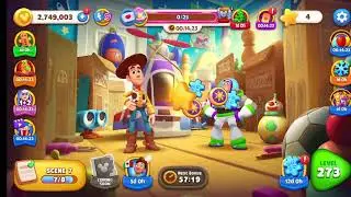 Disney Solitaire Level 272 Completed | Toy Story Scene Epic Mode | F2P Smart Strategy